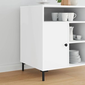 vidaXL Στηρίγματα 2 τεμ. Μαύρο 57 x 57 x 100 mm Σίδερο