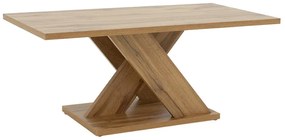 Τραπέζι σαλονιού Solange pakoworld χρώμα sonoma 110x55x47.5εκ