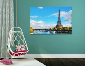 Εικόνα όμορφο αστικό τοπίο του Παρισιού - 120x80