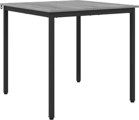 vidaXL Τραπεζαρίες 80 x 80 x 75 cm ΜΕΤΑΛΛΟ
