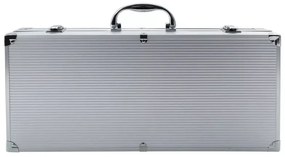 Σετ 11 τεμαχίων σκεύη μπάρμπεκιου Klausberg KB 7901, Θήκη μεταφοράς, Εργονομικές λαβές, Ανοξείδωτο ατσάλι, Inox