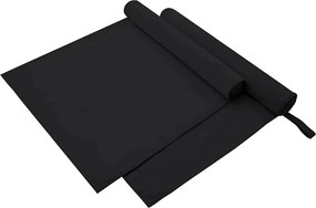 vidaXL Αθλητικές Πετσέτες 2 pcs Μαύρο 180 x 90 cm