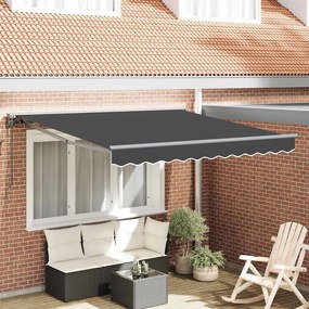 vidaXL Σκηνίτσα Αναδιπλούμενη Ανθρακί 350x250 εκ ύφασμα