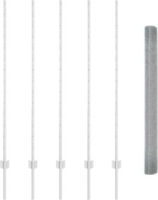 vidaXL Τεντώτο με στήριγμα Ασημί