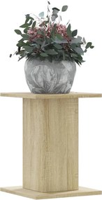 vidaXL Βάσεις Φυτών 2 Τεμ. Sonoma Δρυς 30x30x40 εκ. Επεξεργασμένο Ξύλο