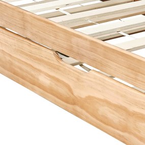 vidaXL Πλαίσιο για Καναπέ - Κρεβάτι 90 x 200 εκ. από Ξύλο Πεύκου