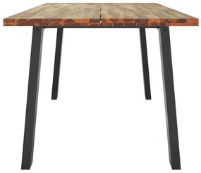 vidaXL Τραπεζαρία 170 x 90 εκ. από Μασίφ Ξύλο Ακακίας