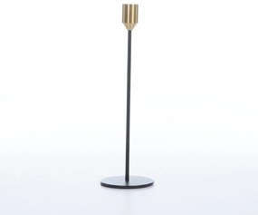Κηροπήγιο Μεταλλικό Sesco 8Χ23 Black Nef-Nef Homeware Μέταλλο