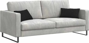 vidaXL Μαξιλάρι Καναπέ 2 pcs Μαύρο 50 x 30 cm ύφασμα