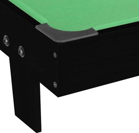 vidaXL Μπιλιάρδο Επιτραπέζιο Μαύρο / Πράσινο 92 x 52 x 19 εκ.