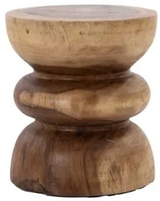 Σκαμπό Najib Natural (40x40x45) Soulworks 0900008