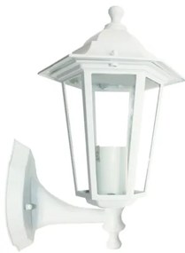 Απλίκα Φωτιστικό Τοίχου Φανάρι E27 IP45 C0026 ACA-HI6021WMS-Λευκό HI6021WMS