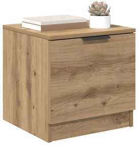vidaXL Ντουλάπι κρεβατιού 2 pcs artisan δρυς 40 x 39 x 40 εκ.