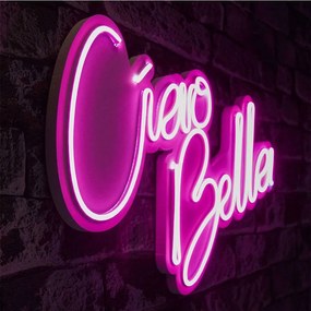 Διακοσμητικό Φωτιστικό Τοίχου Ciao Bella 395NGR2109 45x2x32cm Led 15,1W Pink Wallity