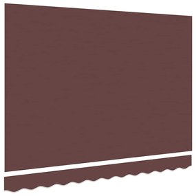 vidaXL Ύφασμα αντικατάστασης τέντας Καφέ 350 x 200 cm Καραβόπανο