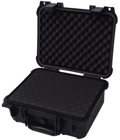 vidaXL Βαλίτσα Εξοπλισμού Προστατευτική Μαύρη 35 x 29,5 x 15 εκ.