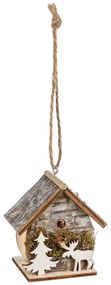 Στολίδι Χριστουγεννιάτικο (6.5εκ.) A-S House Tree 170457