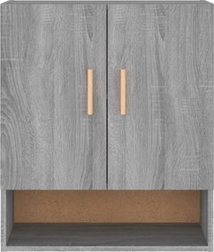 vidaXL Ντουλάπι Τοίχου Γκρι Sonoma 60x31x70εκ. Επεξεργασμένο Ξύλο