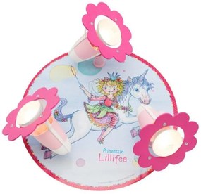 Σποτ Φωτιστικό Οροφής Ροζ Πριγκίπισσα Lillifee 130933 Elobra-130933-Ροζ 130933