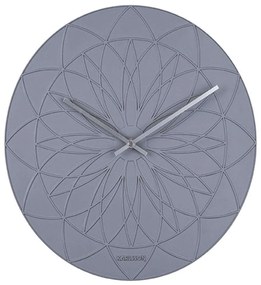 Ρολόι Τοίχου Fairytale KA5836GY Φ35cm Grey Karlsson Resin