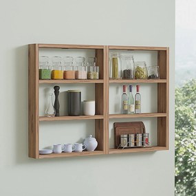 Wall Shelf Hexa - Atlantic Pine Atlantic Pine