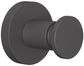 Άγκιστρο Μπάνιου Μονό 12-113 5x5x5cm Matt Anthracite Pam&amp;Co Brass