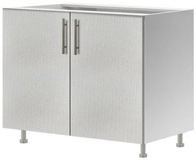 Florr Kitchen Cabinet EMMA 100 cm White 100x56.5x82 εκ.