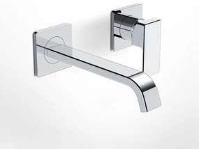 La Torre Profili Plus Chrome Μπαταρία Νιπτήρος Εντοιχισμού 2 Οπών 46200-100
