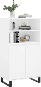 vidaXL Ντουλάπι Λευκό 60 x 36 x 110 εκ. από Επεξεργασμένο Ξύλο