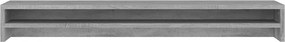 vidaXL Βάση Οθόνης Γκρι Sonoma 100x24x13 εκ. από Επεξεργασμένο Ξύλο