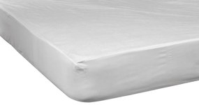 Αδιάβροχο προστατευτικό στρώματος Λευκό 140x200+30 Beauty Home