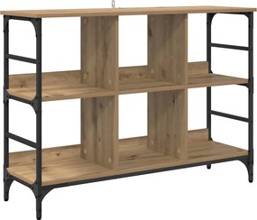 vidaXL Πλαϊνό γραφείο Artisan Oak 102 x 32 x 73,5 εκ