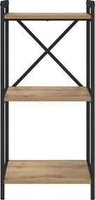 vidaXL Ράφι Βιβλίων 40 x 30 x 85 εκ Επεξεργασμένο ξύλο Artisan Oak