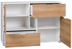 Σιφονιέρα Providence H103, Με συρτάρια και ντουλάπια, Αριθμός συρταριών: 2, 90x132x40cm, 56 kg | Epipla1.gr