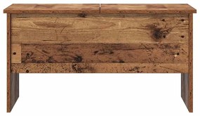 vidaXL Τραπεζάκι σαλονιού Παλαιό ξύλο 80 x 50,5 x 42,5 εκ