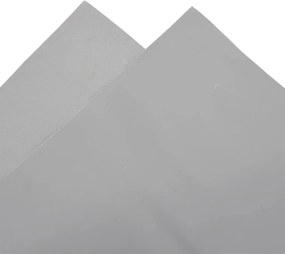 vidaXL Μουσαμάς Γκρι 3 x 4 μ. 650 γρ./μ²