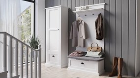 Κρεμάστρα Sveri-Leuko-Ύψος: 144 εκ.