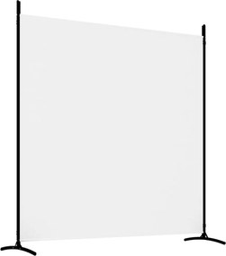 vidaXL Διαχωριστικό Δωματίου με 3 Πάνελ Λευκό 525x180 εκ. από Ύφασμα