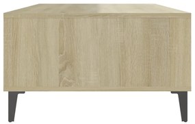 vidaXL Τραπεζάκι Σαλονιού Sonoma Δρυς 103,5x60x35 εκ. από Επεξ. Ξύλο