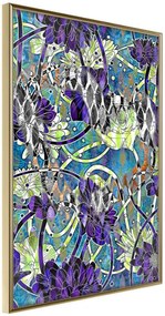 Αφίσα - Modern Arabesque - 40x60 - Χρυσό - Χωρίς πασπαρτού