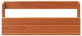 vidaXL Παπουτσοθήκη Επιτοίχια 2 τεμ. Μελί 59x8,5x23,5 εκ. Μασίφ Πεύκο