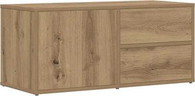 vidaXL Ντουλάπι τηλεόρασης Artisan Oak Κατασκευασμένο ξύλο