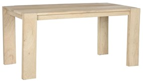 Τραπεζαρία Home ESPRIT Φυσικό Ξύλο από Μάνγκο 160 x 80 x 77 cm