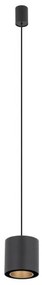 Κρεμαστό Φωτιστικό Οροφής 1xGU10 Φ13cm Point Duo Nowodvorski -11511-Μαύρο-Χρυσό 11511