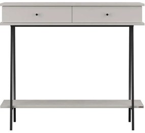 Κονσόλα Elite AD_DRE-702-VE-1 100x41x89cm White Μελαμίνη,Μέταλλο