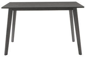 Τραπέζι Benson pakoworld MDF σε rustic grey απόχρωση 120x75x75εκ