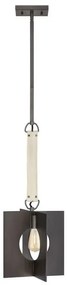 Κρεμαστό Φωτιστικό Οροφής 1xE27 Ludlow Quintiesse Elstead Lighting-QN-LUDLOW-1P-GR-Ανθρακί QN-LUDLOW-1P-GR