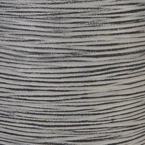 Capi Γλάστρα Οβάλ Nature Rib Ανθρακί 54 x 52 εκ. KOFZ935 - Ανθρακί