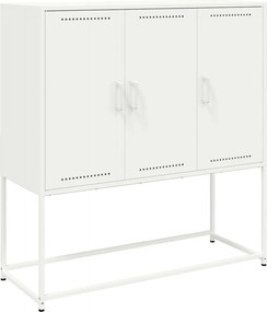 vidaXL Ντουλάπι Λευκό 100,5x39x107 εκ. Ατσάλινος