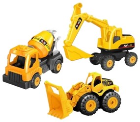 Σετ οχήματα εργασίας - 3pcs - 189220 - 917319